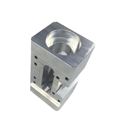 Mechanischer Aluminiumblock CNC-Bearbeitungsservice Herstellung von Metallkomponenten